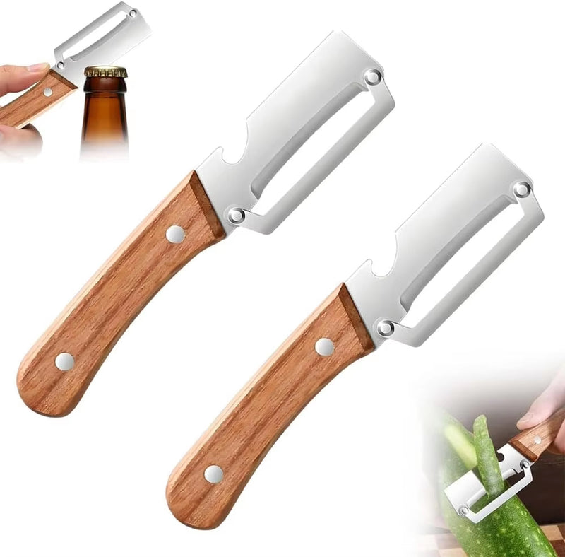 2-in-1 Vegetable Peeler & Bottle Opener