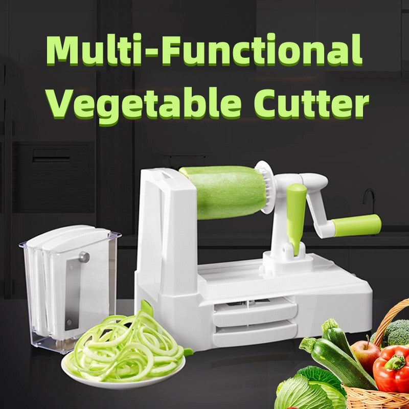 4-in-1 Hand-Operated Vegetable Cutter