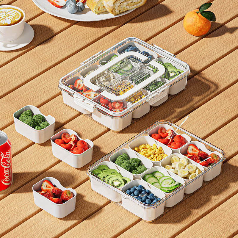 8-Compartment Fridge Organizer