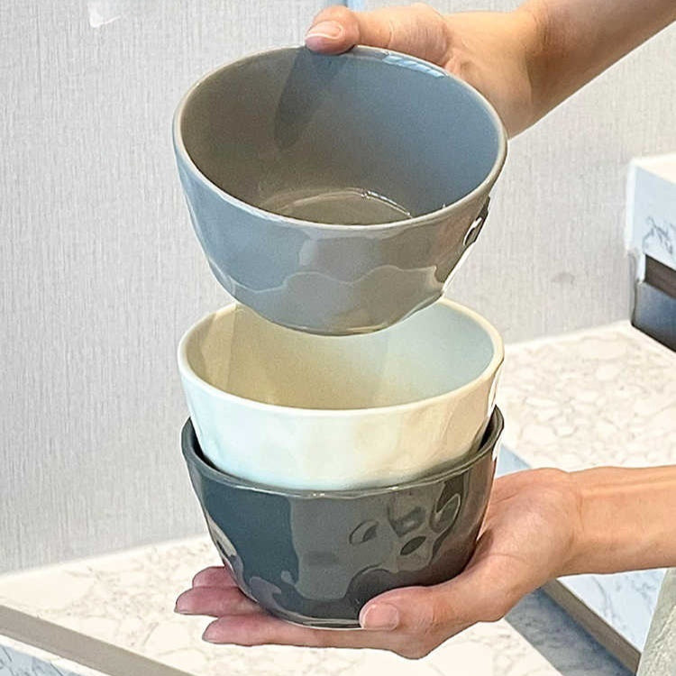 Minimalist Ceramic Bowl & Plate Set