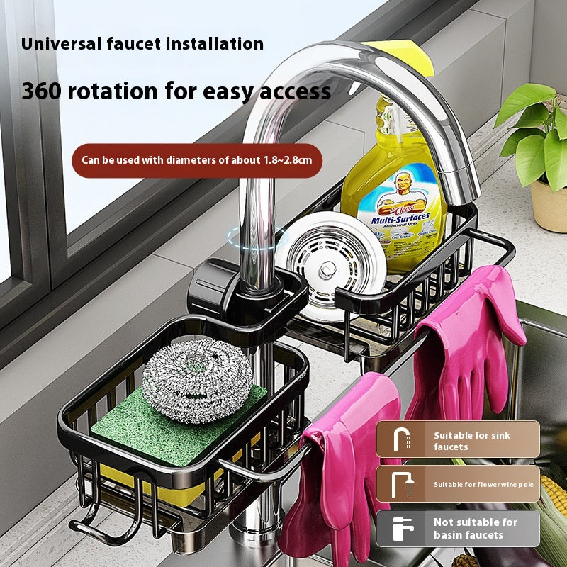 Rotating Sink Organizer